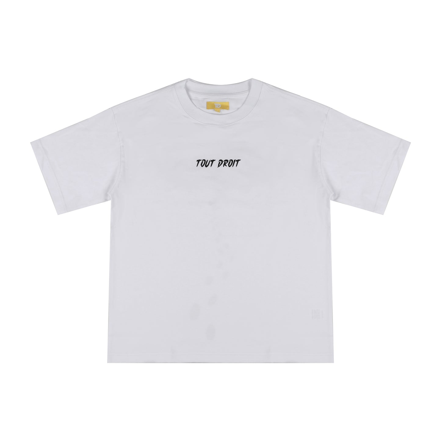 T-shirt "TOUT DROIT" WHITE