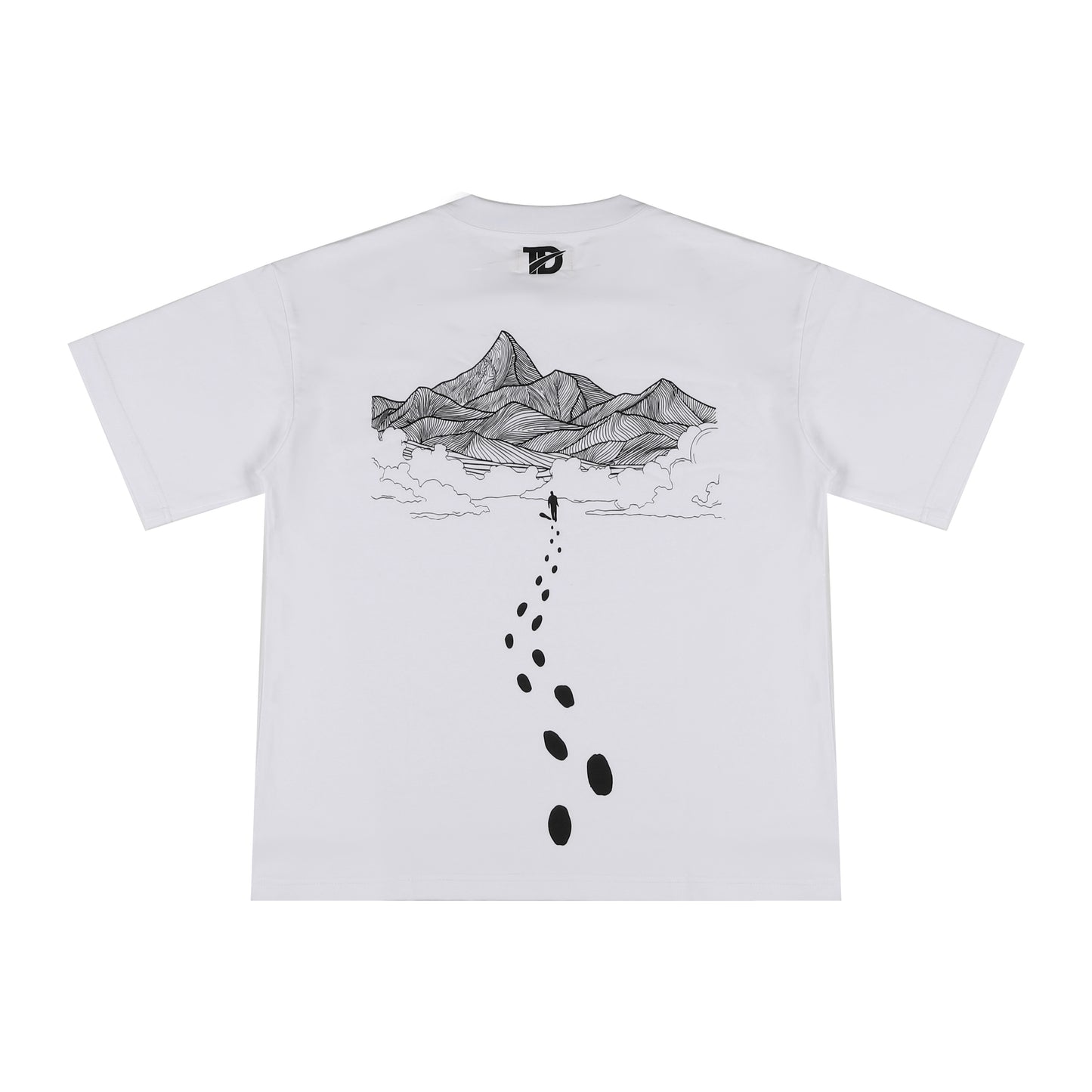 T-shirt "TOUT DROIT" WHITE
