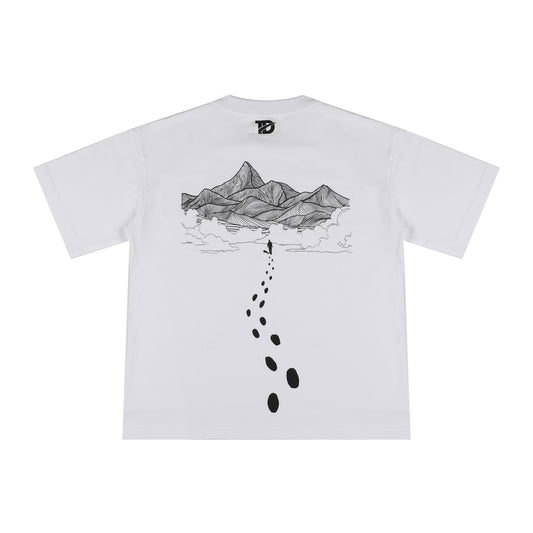 T-shirt "TOUT DROIT" WHITE